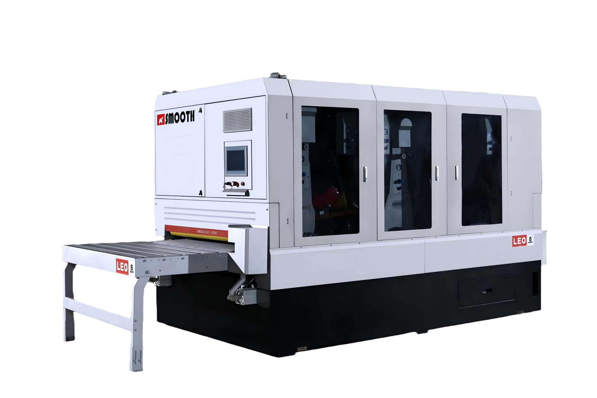 Electromagnetic Segment Pad Pressure Controlled Sanding Machine