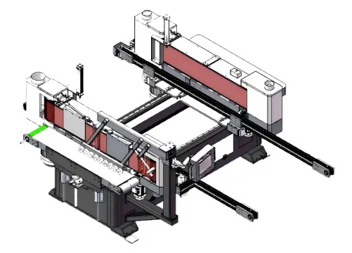 Tripo Sanding Center Automatic Precision Sander for Drawer Box and Pallet Calibration Sanding