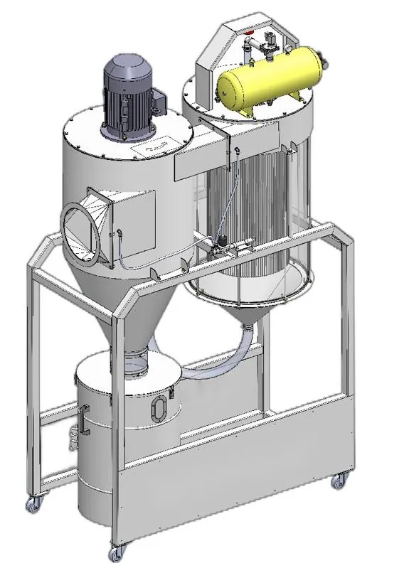 New Tech Industrial Woodworking Sparkle Detector Dust Collector