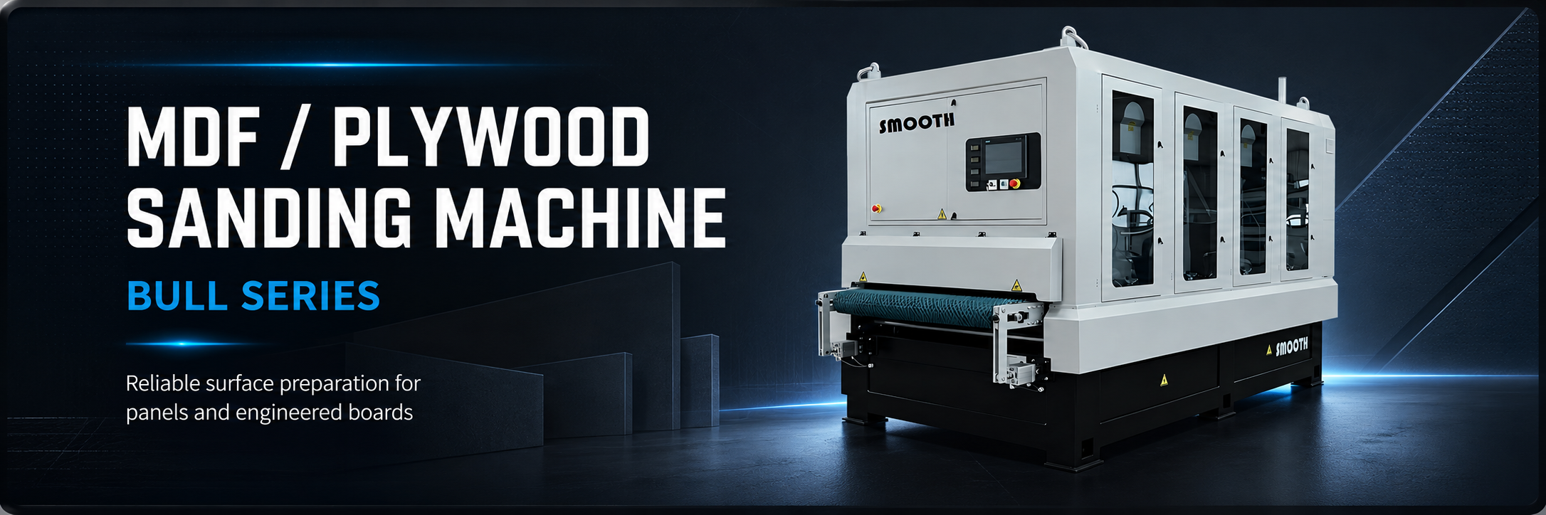 SMOOTH Sander_MDF CALIBRATION SANDING MACHINE