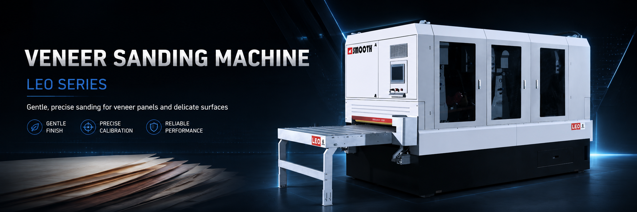SMOOTH Sanding Machine_veneer sander